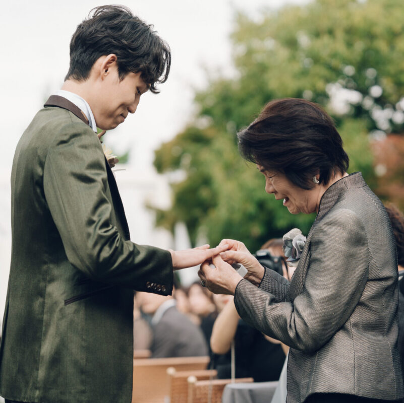 受け継がれる おじいちゃんの指輪